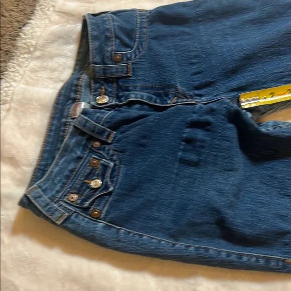 True Religion Women’s Blue Skinny Jeans Size 31x28 - Picture 13 of 14